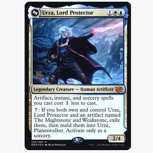 牌客窝 万智牌 护城勋爵克撒 Urza, Lord Protector 秘稀 多色
