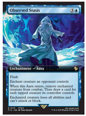 牌客窝 万智牌 停滞之光 Observed Stasis 金 蓝 闪