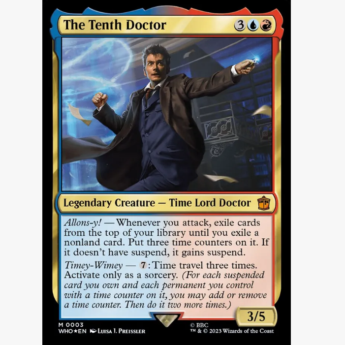 牌客窝 万智牌 第十任博士 The Tenth Doctor 秘稀 多色