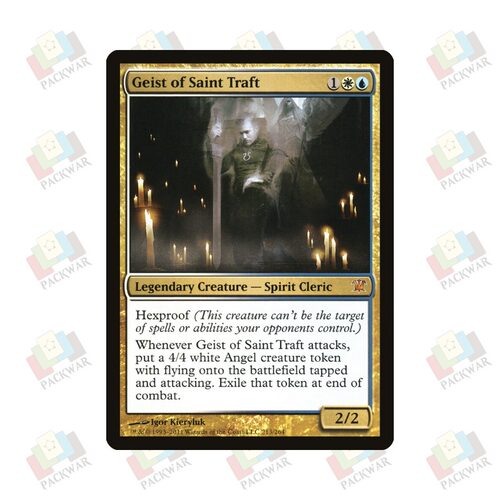 牌客窝 万智牌 圣沙弗的游魂 Geist of Saint Traft 秘稀 多色 闪