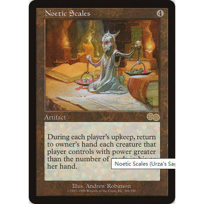 牌客窝 万智牌 智力测度计Noetic Scales 金 无色