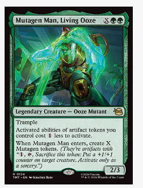 牌客窝 万智牌 活体药剂突变剂人 Mutagen Man, Living Ooze 金绿