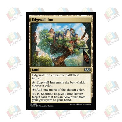 牌客窝 万智牌 边墙镇旅店 Edgewall Inn 银 地 闪