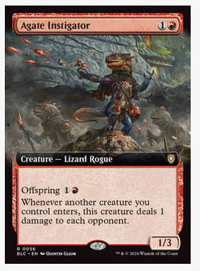 牌客窝 万智牌 玛瑙石煽动者 Agate Instigator 金 红