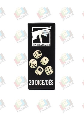 战锤 Warhammer 40K 骰子 CITADEL 12mm DICE SET