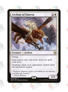 牌客窝 万智牌 伊美黎统领 Archon of Emeria 金 白 闪