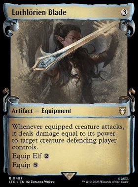 牌客窝 万智牌 洛丝罗瑞恩之刃 Lothlórien Blade 金 神器