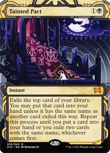 牌客窝 万智牌 腐败协定 Tainted Pact 秘稀 黑