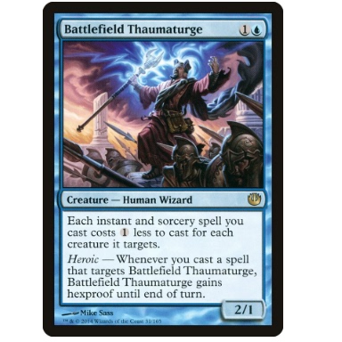 牌客窝 万智牌 战场奇术师 Battlefield Thaumaturge 金 蓝