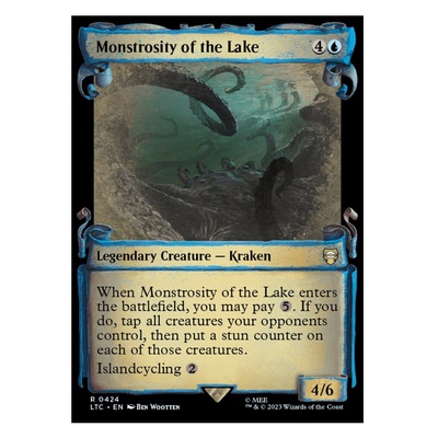 牌客窝 万智牌 幽湖潜怪 Monstrosity of the Lake  金 蓝