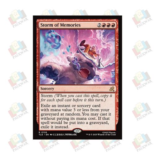牌客窝 万智牌 回忆风暴 Storm of Memories 金 红 闪