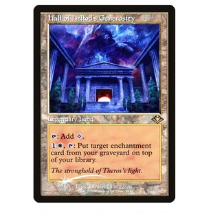 万智牌 赫利欧德慨赠厅 Hall of Heliod's Generosity 金 地