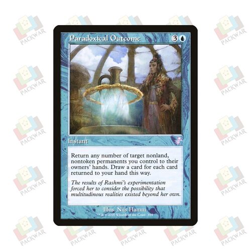 牌客窝 万智牌 矛盾结果 Paradoxical Outcome 金 蓝色