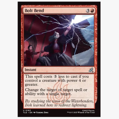 牌客窝 万智牌 咒击偏折 Bolt Bend 银 红 闪