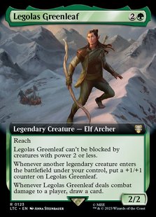 万智牌 金 绿叶莱戈拉斯 Greenleaf 绿 Legolas 牌客窝