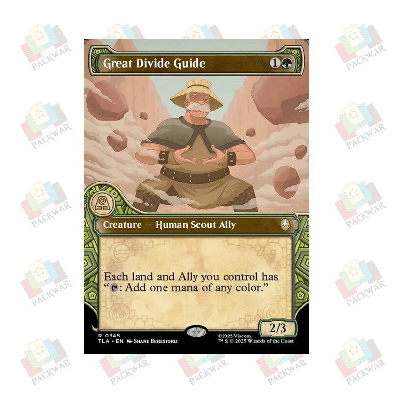 牌客窝 万智牌 大鸿沟向导 Great Divide Guide 金 绿 闪