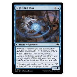 牌客窝 万智牌 亮壳搭档 Lightshell Duo 铁 蓝