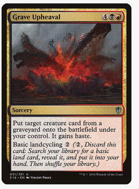 牌客窝 万智牌 坟场动荡 Grave Upheaval 银 多色
