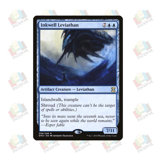 牌客窝 万智牌  墨涌海怪 Inkwell Leviathan 金 蓝色