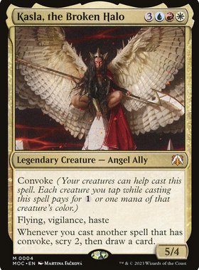 牌客窝 万智牌 破碎光环卡丝拉 Kasla, the Broken Halo 秘稀 多