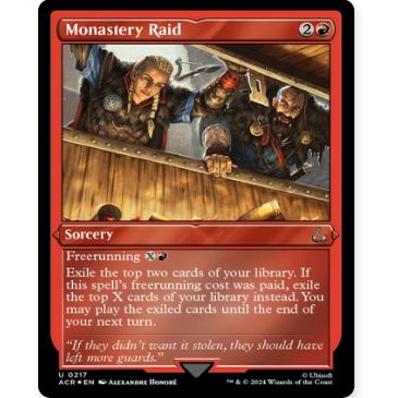 万智牌客窝劫掠修道院Acrithis