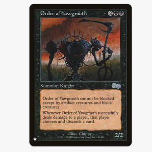 牌客窝 万智牌 约格莫夫骑士团 Order of Yawgmoth 银 黑色