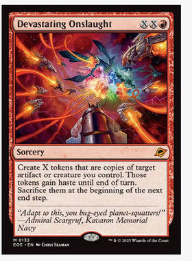 牌客窝 万智牌 强力猛攻 Devastating Onslaught 秘稀 红