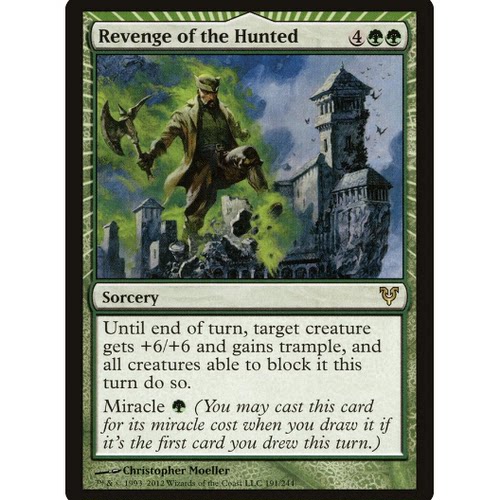 牌客窝 万智牌 猎物复仇 Revenge of the Hunted 金 绿