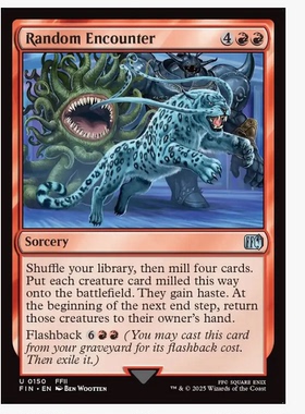 牌客窝 万智牌 随机遇敌 Random Encounter 银 红