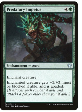 牌客窝 万智牌 掠食促动  Predatory Impetus  银 绿