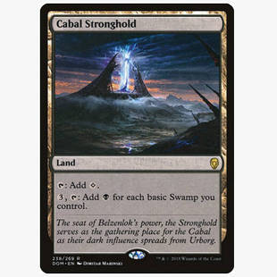 牌客窝 万智牌 柯帮城塞 Cabal Stronghold 金 地