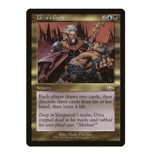 牌客窝 万智牌 克撒之疚 Urza's Guilt 金 多色