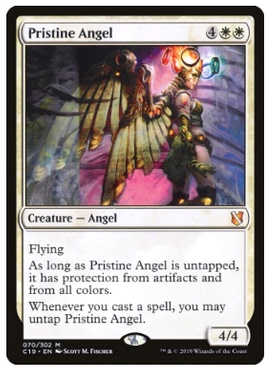 牌客窝 万智牌  纯净天使  Pristine Angel  秘稀 白