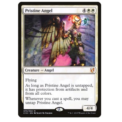牌客窝 万智牌  纯净天使  Pristine Angel  秘稀 白