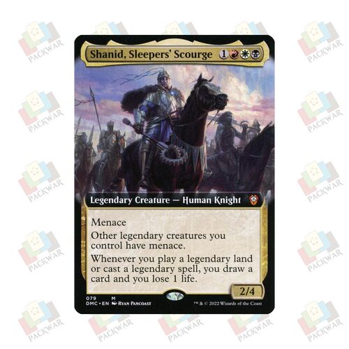 万智牌 潜探灾祸夏义德 Shanid, Sleepers' Scourge 秘稀 多色