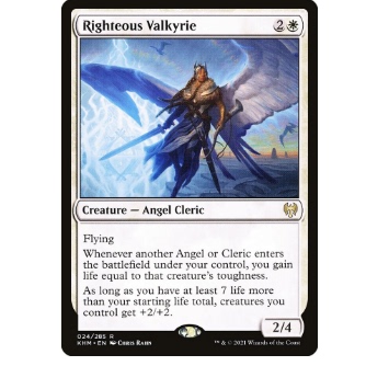 正气女武神卡牌万智牌