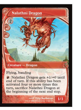 牌客窝 万智牌 纳拉斯尼巨龙 Nalathni Dragon 金 红
