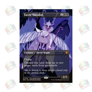牌客窝 万智牌 渡亡仙灵 Faerie Macabre 铁 黑 闪