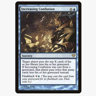 万智牌 金 困惑渐增 Confusion 蓝 Increasing 牌客窝