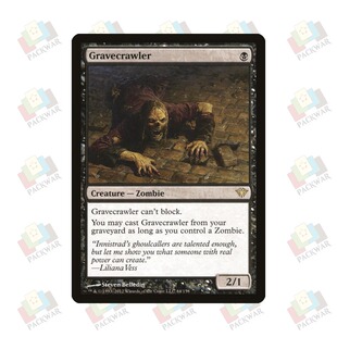 牌客窝 万智牌 墓场匍尸 Gravecrawler 金 黑 闪