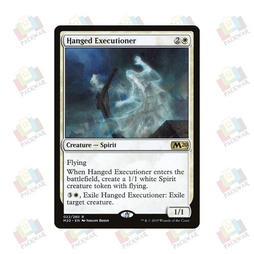 牌客窝 万智牌 受绞刽子手 Hanged Executioner 金 白 闪