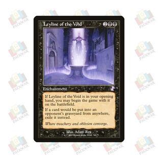 牌客窝 万智牌 虚空地脉 Leyline of the Void 金 黑 闪