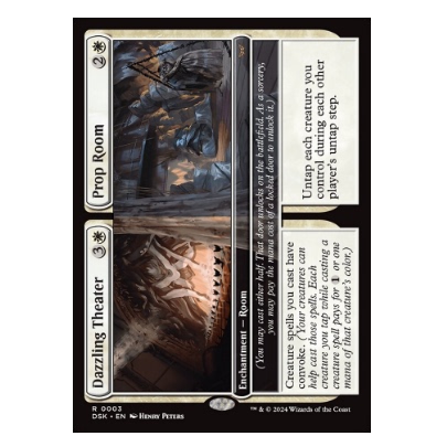 牌客窝 万智牌 眩目剧院 Dazzling Theater 金 白色