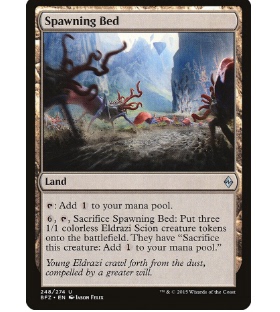 牌客窝 万智牌  孳息温床 Spawning Bed 银 地 简中 BFZ
