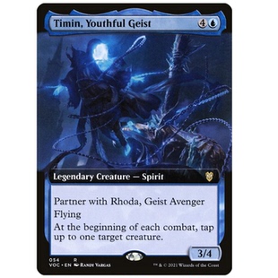 牌客窝 万智牌 年幼游魂提敏 Timin,Youthful Geist  金 蓝