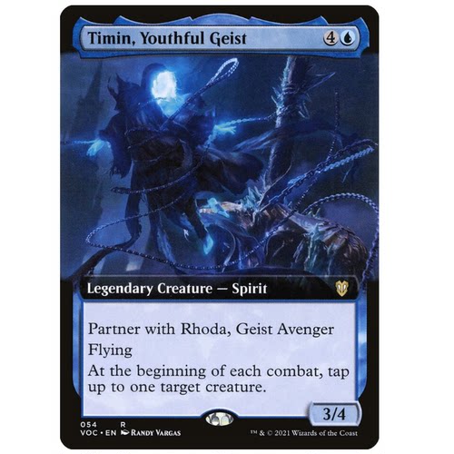 牌客窝 万智牌 年幼游魂提敏 Timin,Youthful Geist  金 蓝