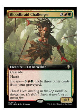 牌客窝 万智牌 血辫挑战者 Bloodbraid Challenger  金  多