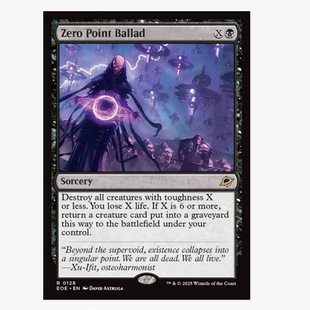 Zero 归零点谣曲 Point Ballad 黑 牌客窝 金 万智牌