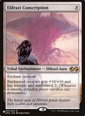 牌客窝 万智牌   奥札奇征召 Eldrazi Conscription 金 神器