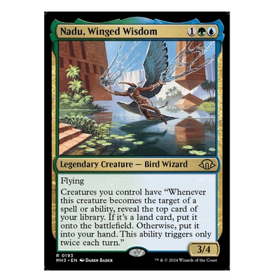 翼展智慧拿杜卡牌万智牌